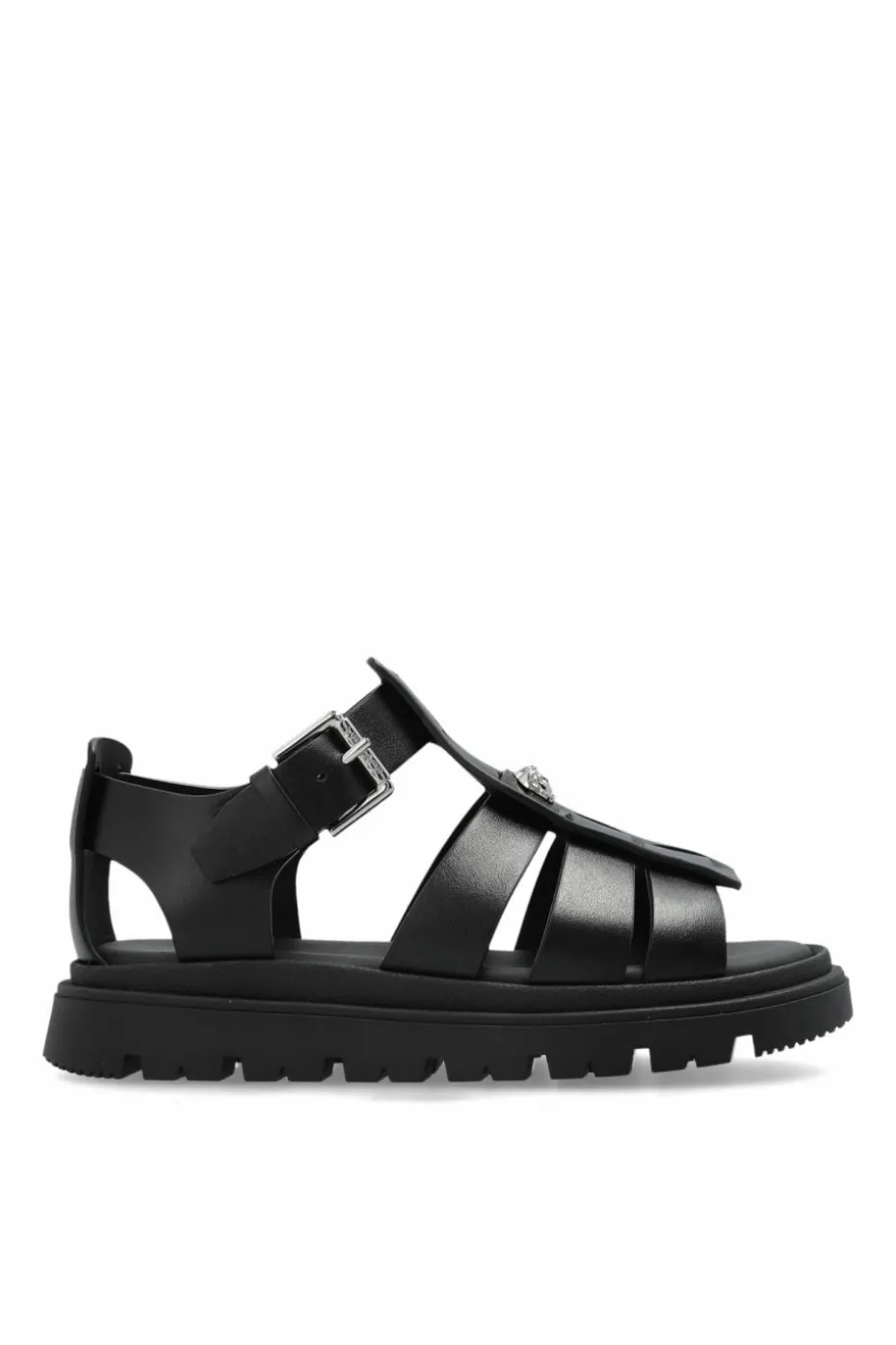 Versace Kids BLACK Platform sandals