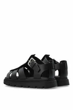 Versace Kids BLACK Platform sandals