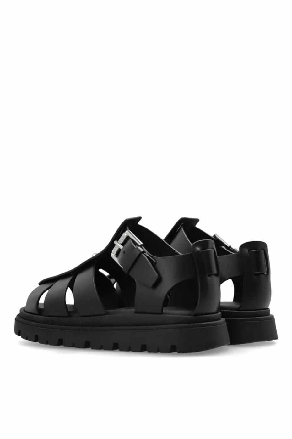 Versace Kids BLACK Platform sandals