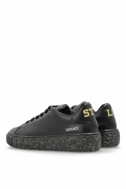 Versace Kids BLACK Sports shoes with logo