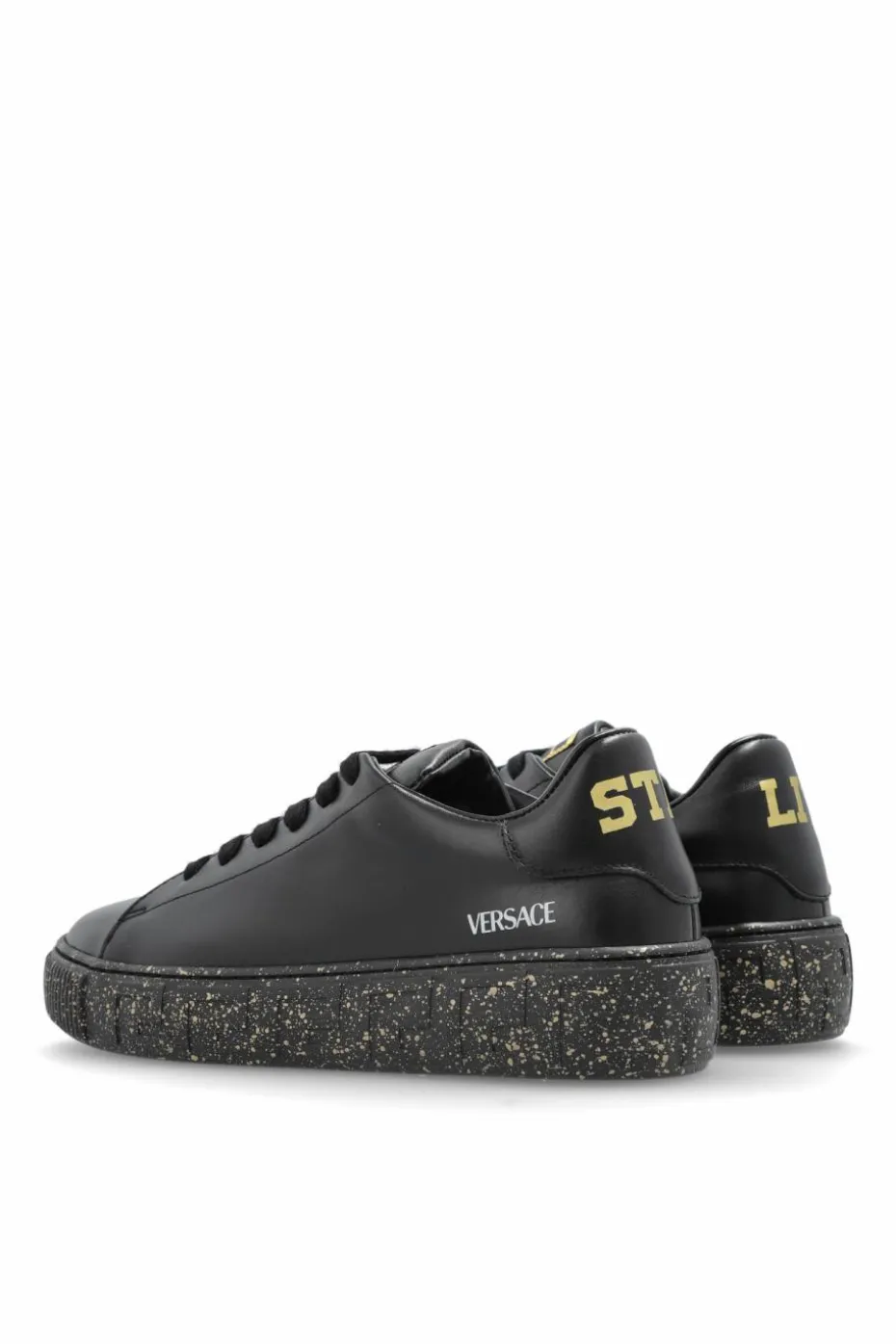 Versace Kids BLACK Sports shoes with logo