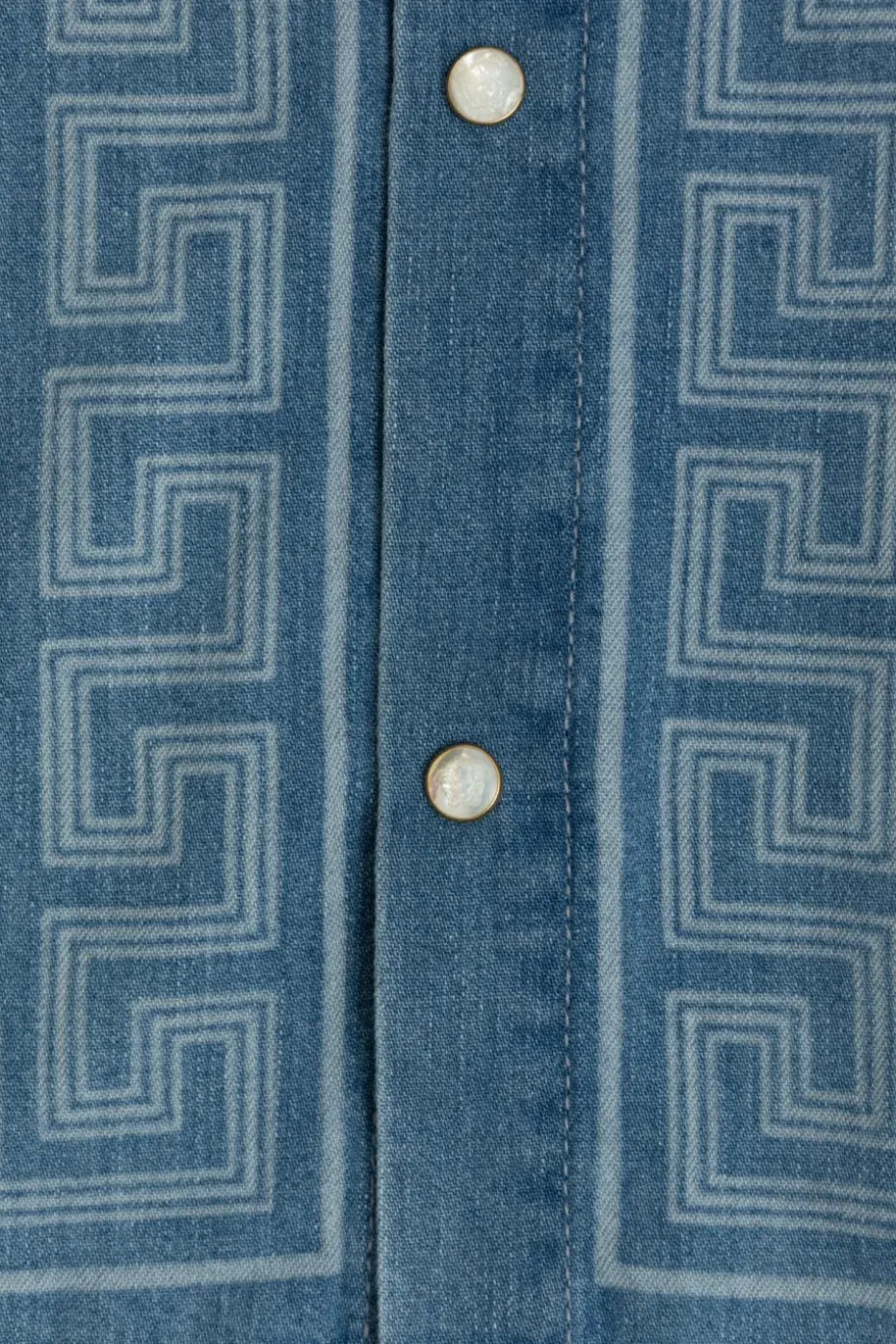 Versace Kids BLUE Denim shirt