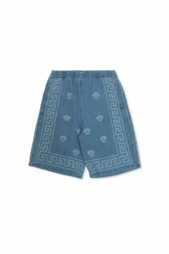 Versace Kids BLUE Denim shorts