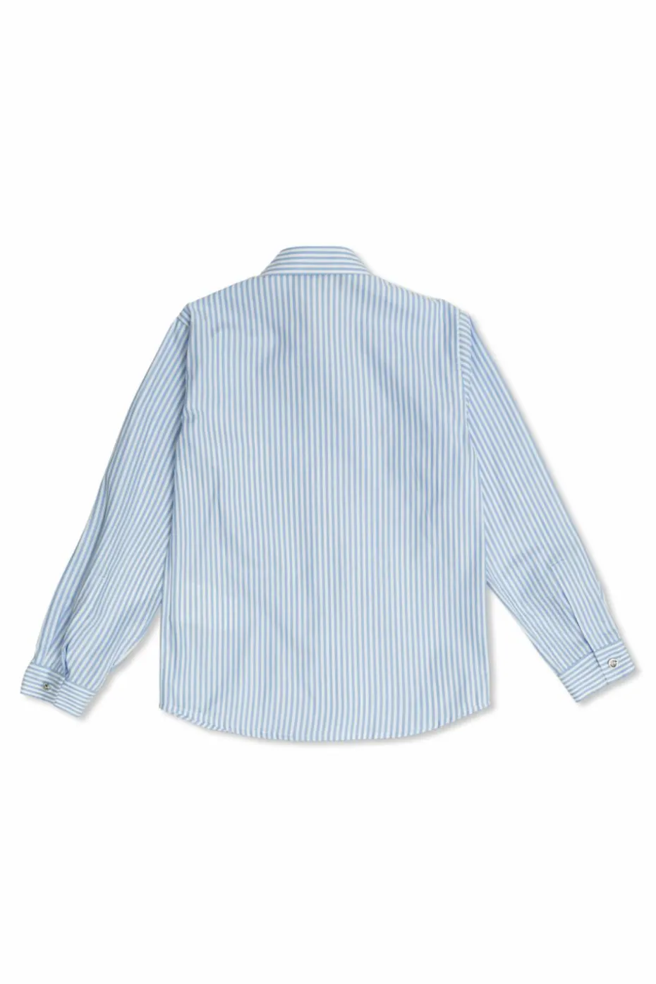 Versace Kids BLUE Shirt with embroidered logo