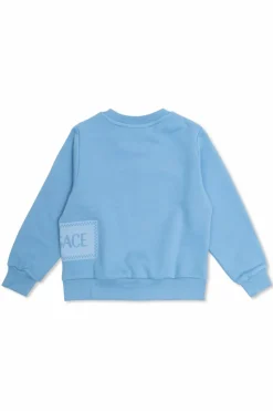 Versace Kids BLUE Sweatshirt with logo