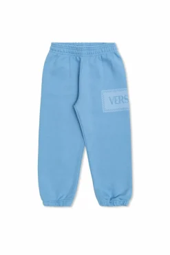 Versace Kids BLUE Trousers with logo