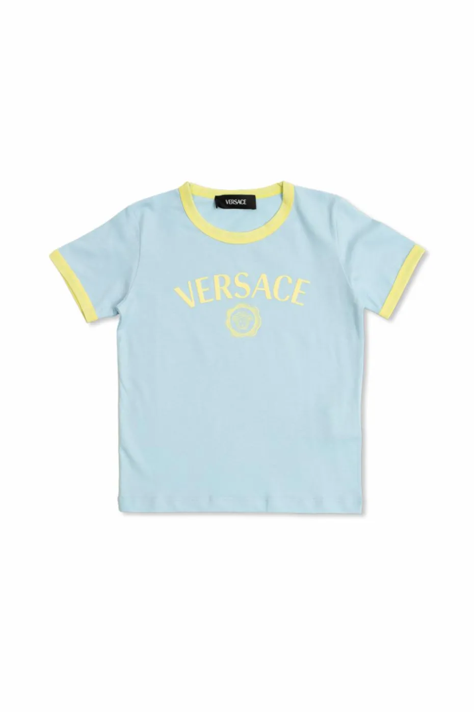 Versace Kids BLUE T-shirt with logo