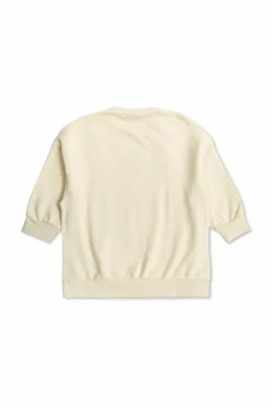 Versace Kids cream Sweatshirt with a print of the characteristic head of Medusa