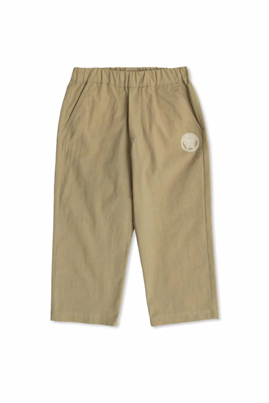 Versace Kids GREEN Pants with logo