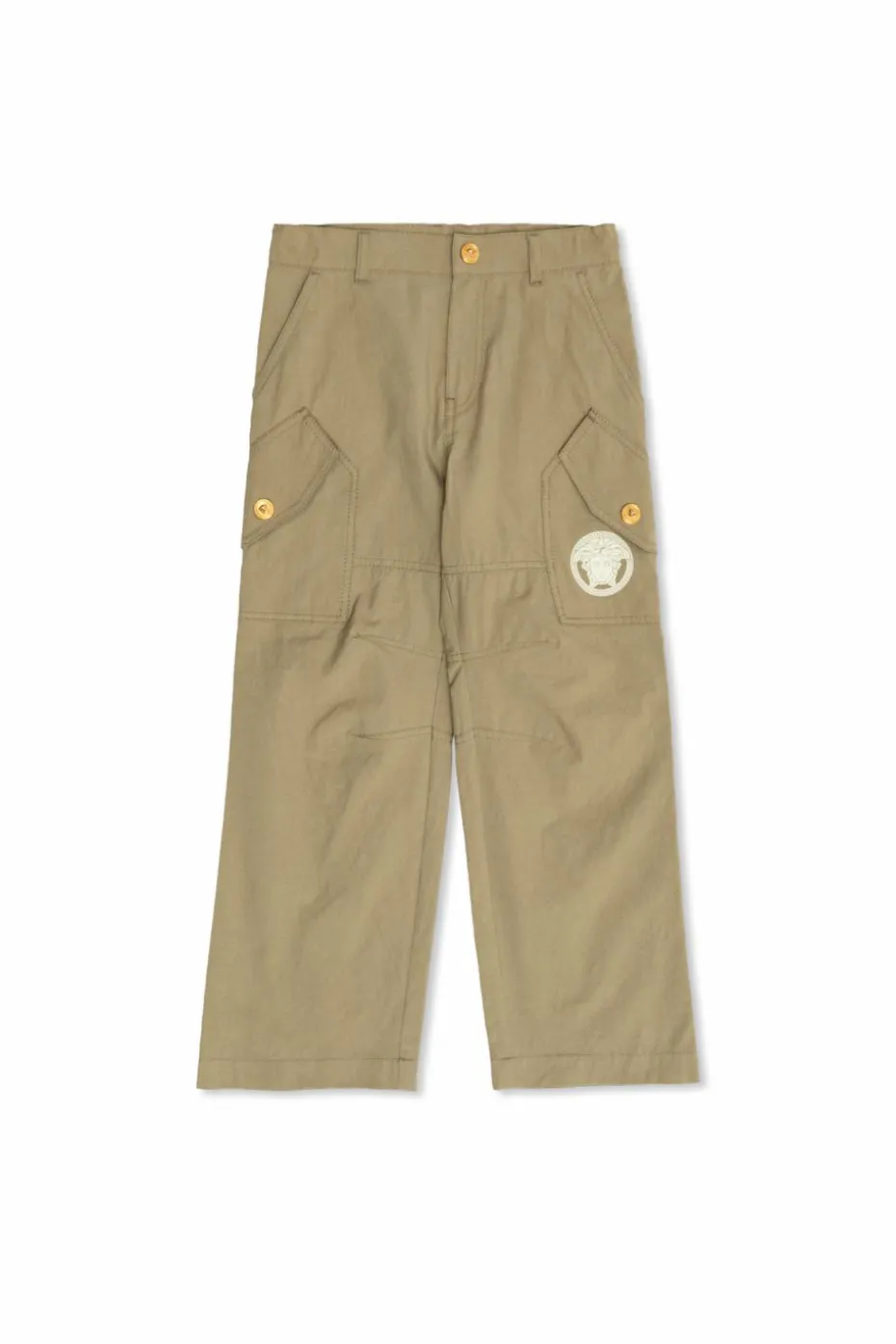 Versace Kids GREEN Pants with pockets