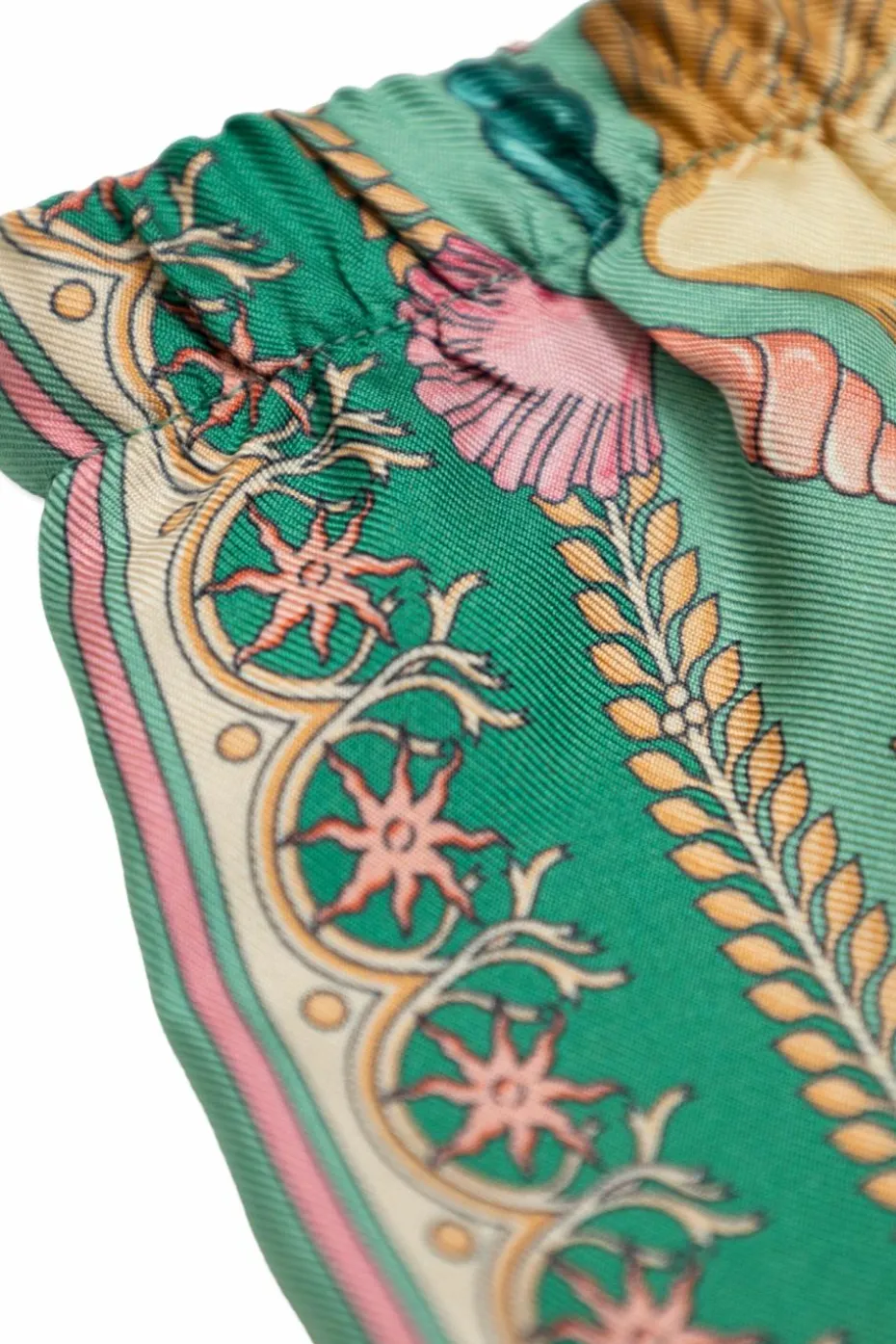 Versace Kids GREEN Patterned shorts