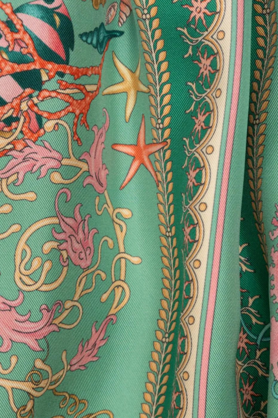 Versace Kids GREEN Silk dress