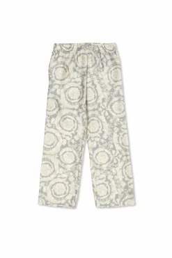 Versace Kids GREY Silk pants