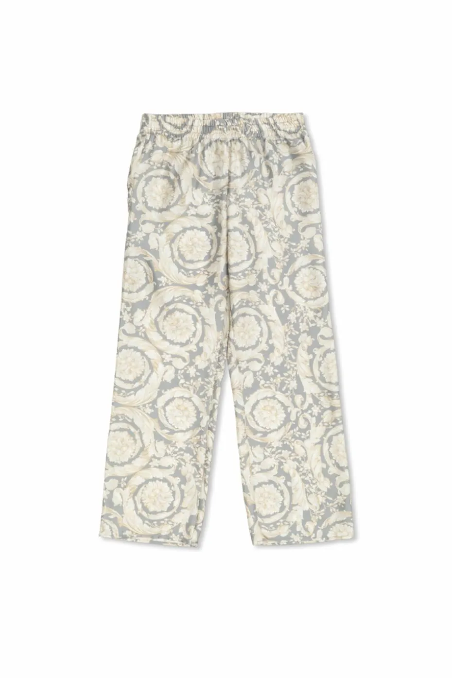 Versace Kids GREY Silk pants