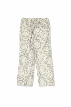 Versace Kids GREY Silk pants