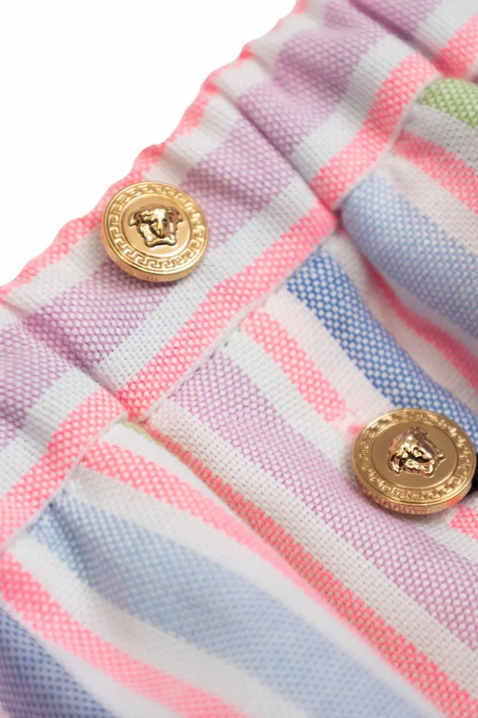 Versace Kids MULTICOLOUR Skirt with striped pattern