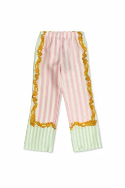Versace Kids MULTICOLOUR Silk trousers
