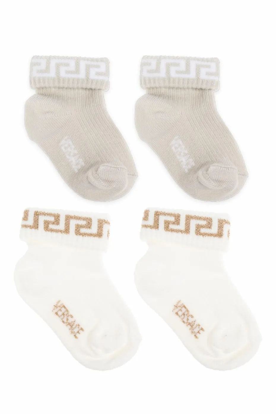 Versace Kids MULTICOLOUR Two-pack of socks
