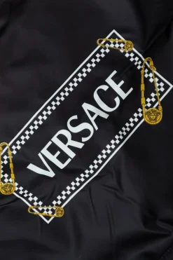 Versace Kids NAVY BLUE Insulated jacket with hood