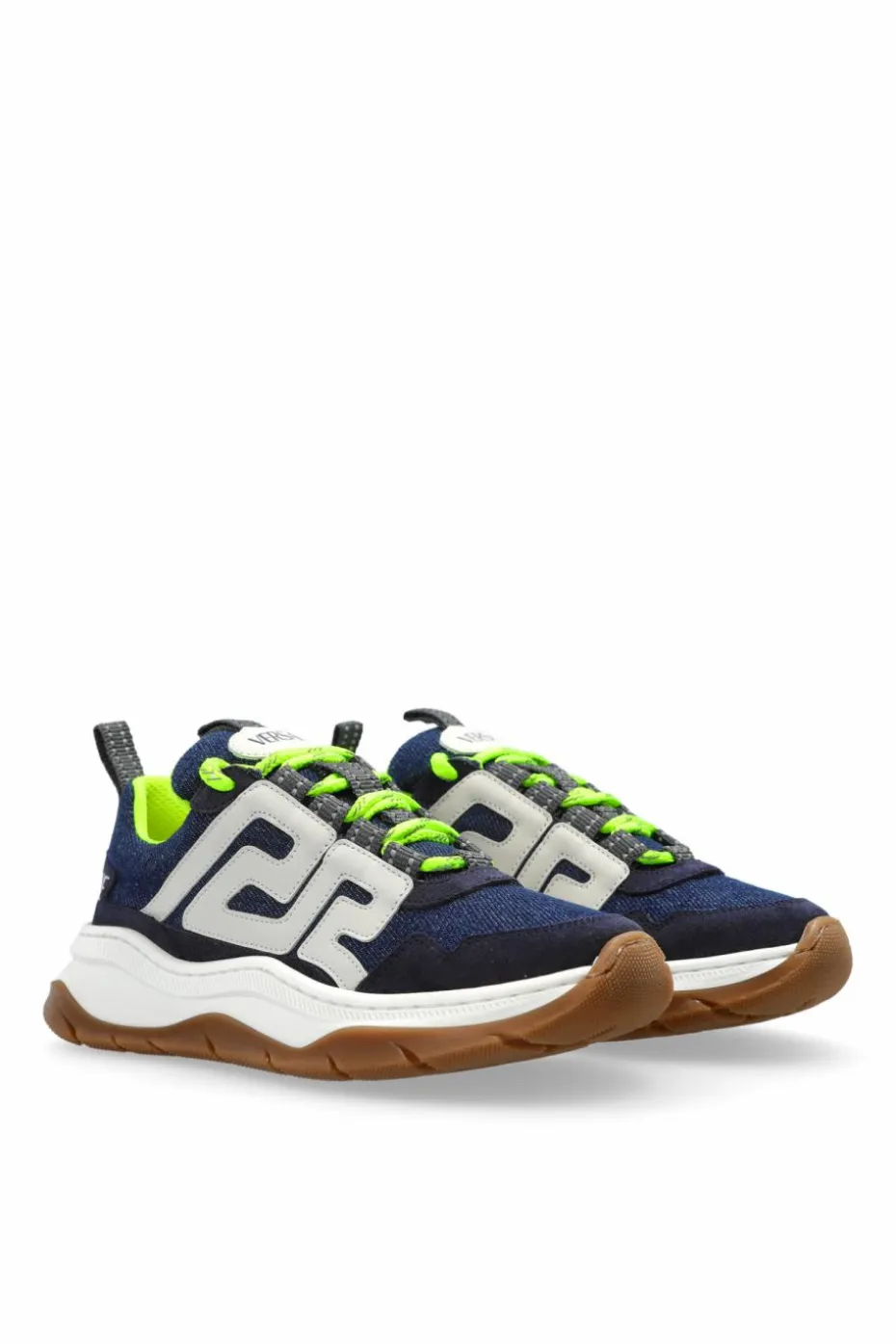 Versace Kids NAVY BLUE Sports shoes with logo