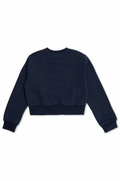 Versace Kids NAVY BLUE Sweatshirt with logo