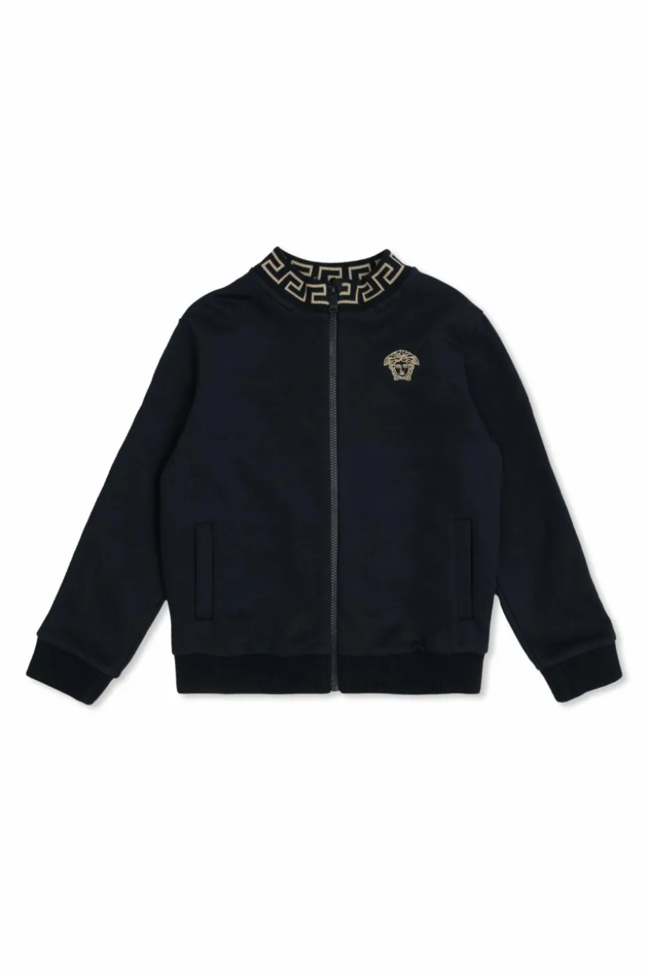 Versace Kids NAVY BLUE Sweatshirt with logo