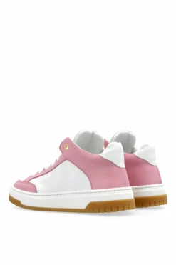 Versace Kids PINK Leather sneakers