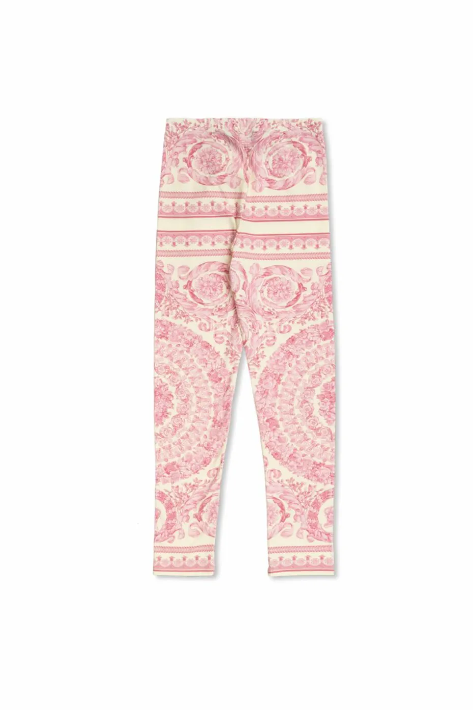 Versace Kids PINK Leggings with 'barocco' print
