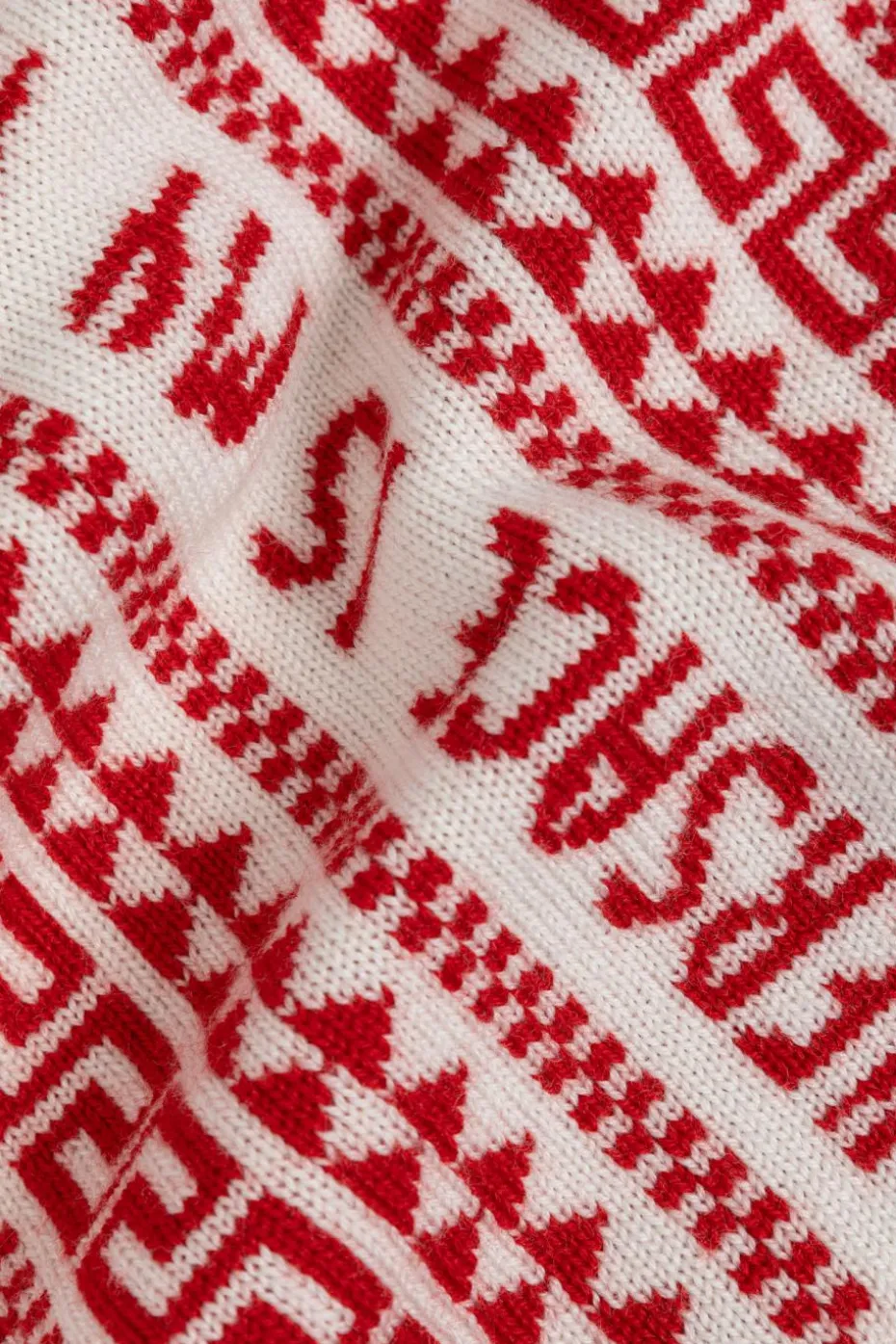 Versace Kids RED Wool scarf