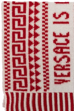 Versace Kids RED Wool scarf