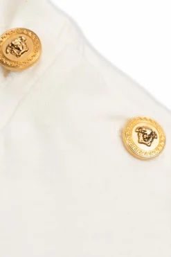 Versace Kids WHITE Flared Dress from Versace Kids