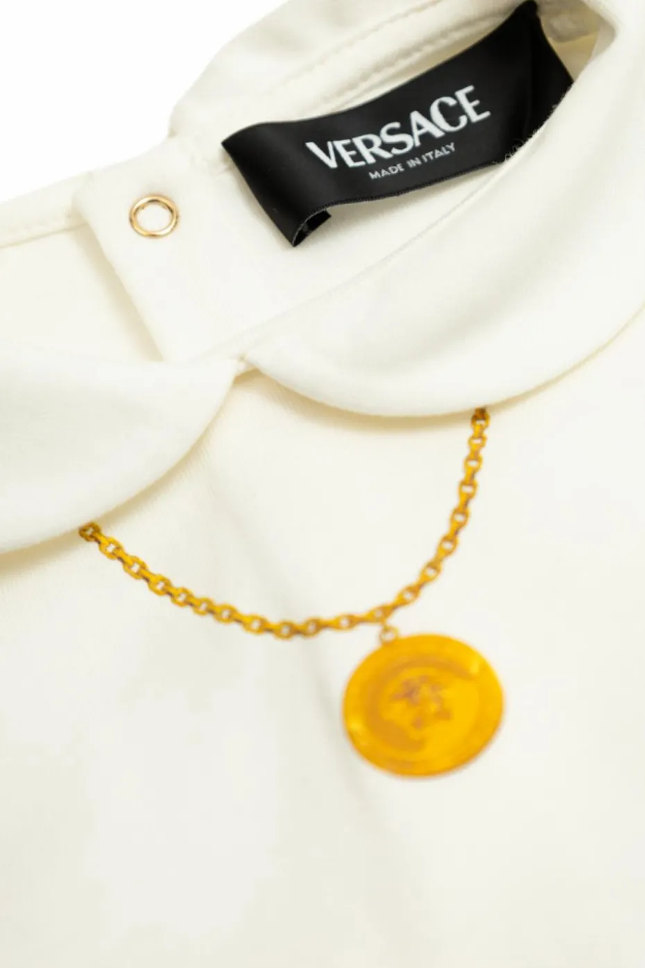 Versace Kids WHITE Printed top
