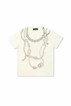 Versace Kids WHITE Printed T-shirt