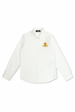 Versace Kids WHITE Shirt with logo