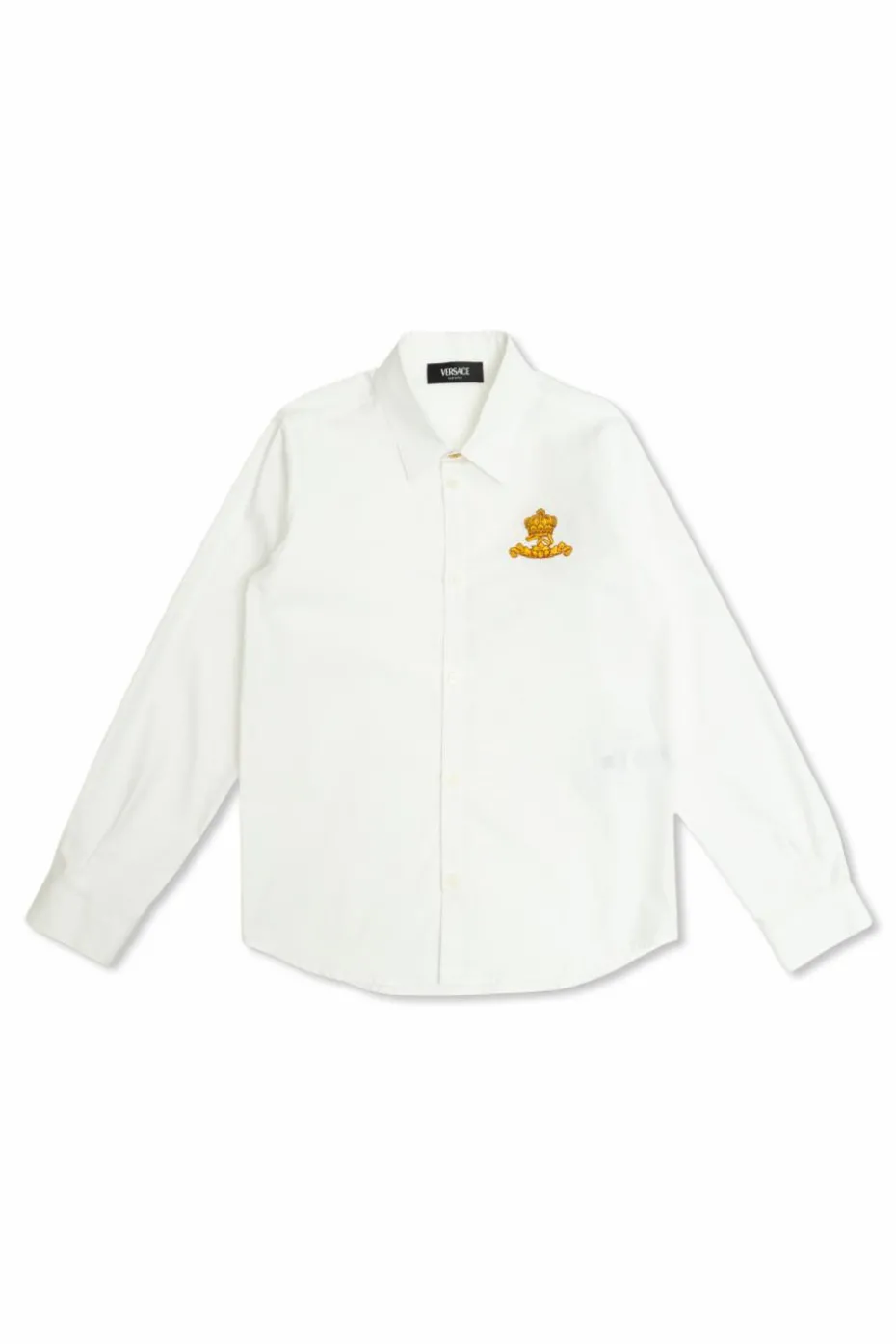 Versace Kids WHITE Shirt with logo
