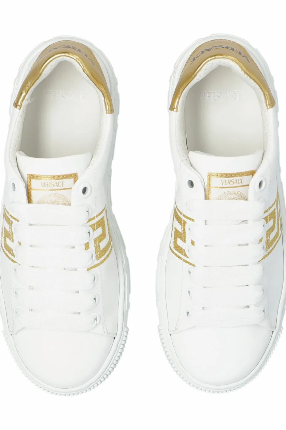 Versace Kids WHITE Sneakers with logo
