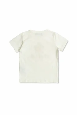 Versace Kids WHITE T-shirt with a print of the characteristic head of "Medusa"