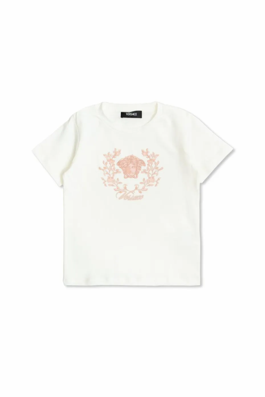 Versace Kids WHITE T-shirtz logo
