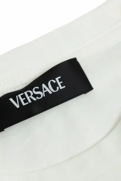 Versace Kids WHITE T-shirtz logo