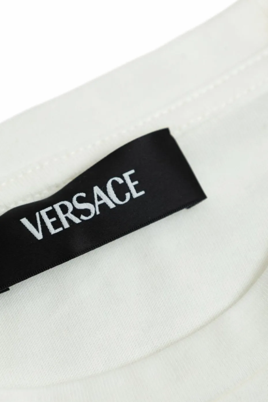 Versace Kids WHITE T-shirtz logo