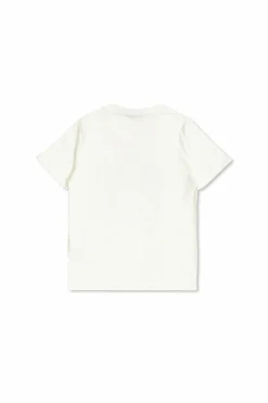 Versace Kids WHITE T-shirt with shimmering appliqués