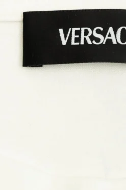 Versace Kids WHITE T-shirt with shimmering appliqués