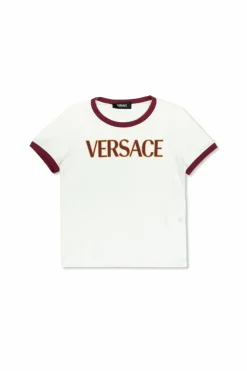 Versace Kids WHITE T-shirt with logo