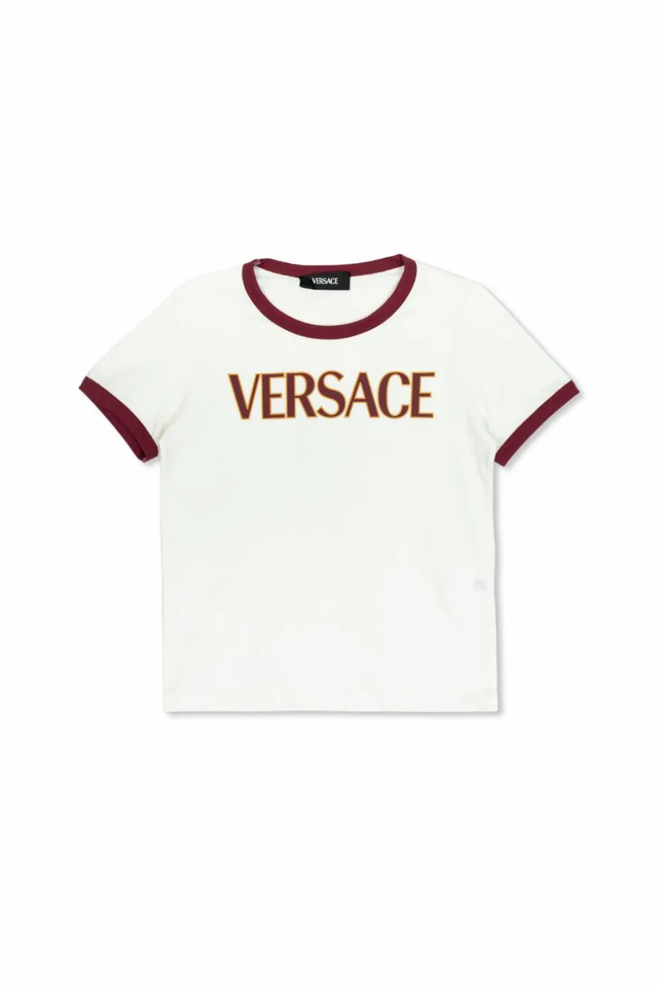 Versace Kids WHITE T-shirt with logo