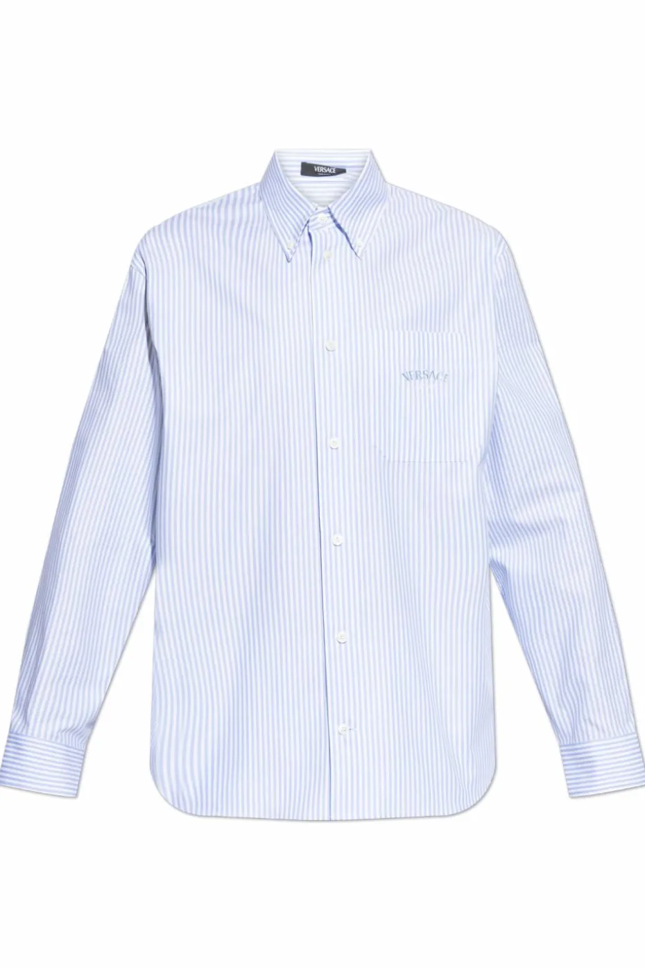 Versace light blue Shirt with Pocket