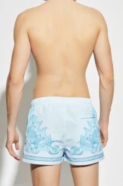 Versace light blue Swim shorts