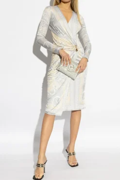 Versace MULTICOLOUR Dress with La Coupe des Dieux print