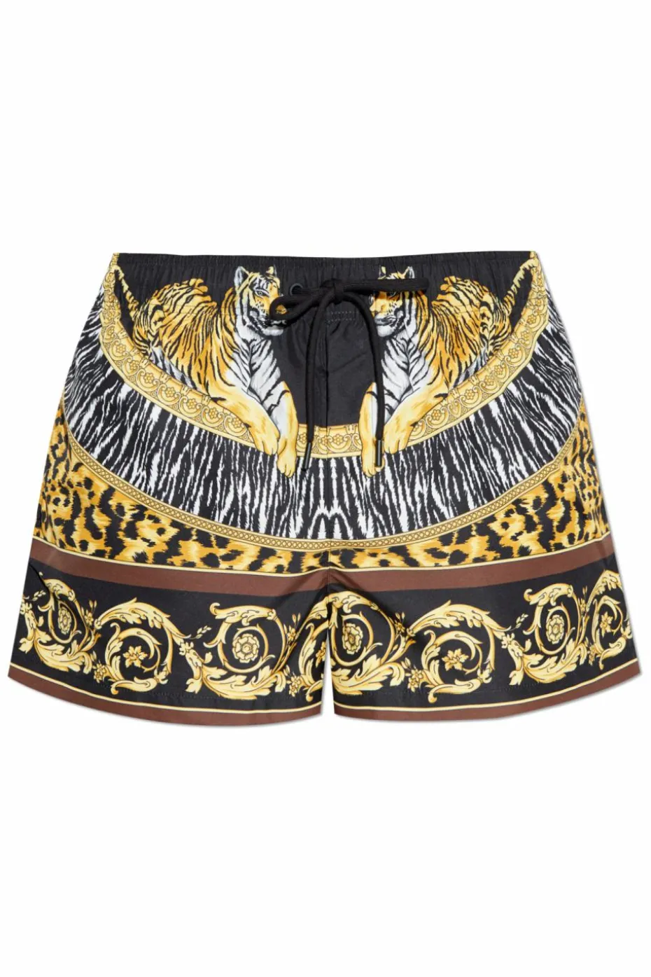 Versace MULTICOLOUR Printed swim shorts