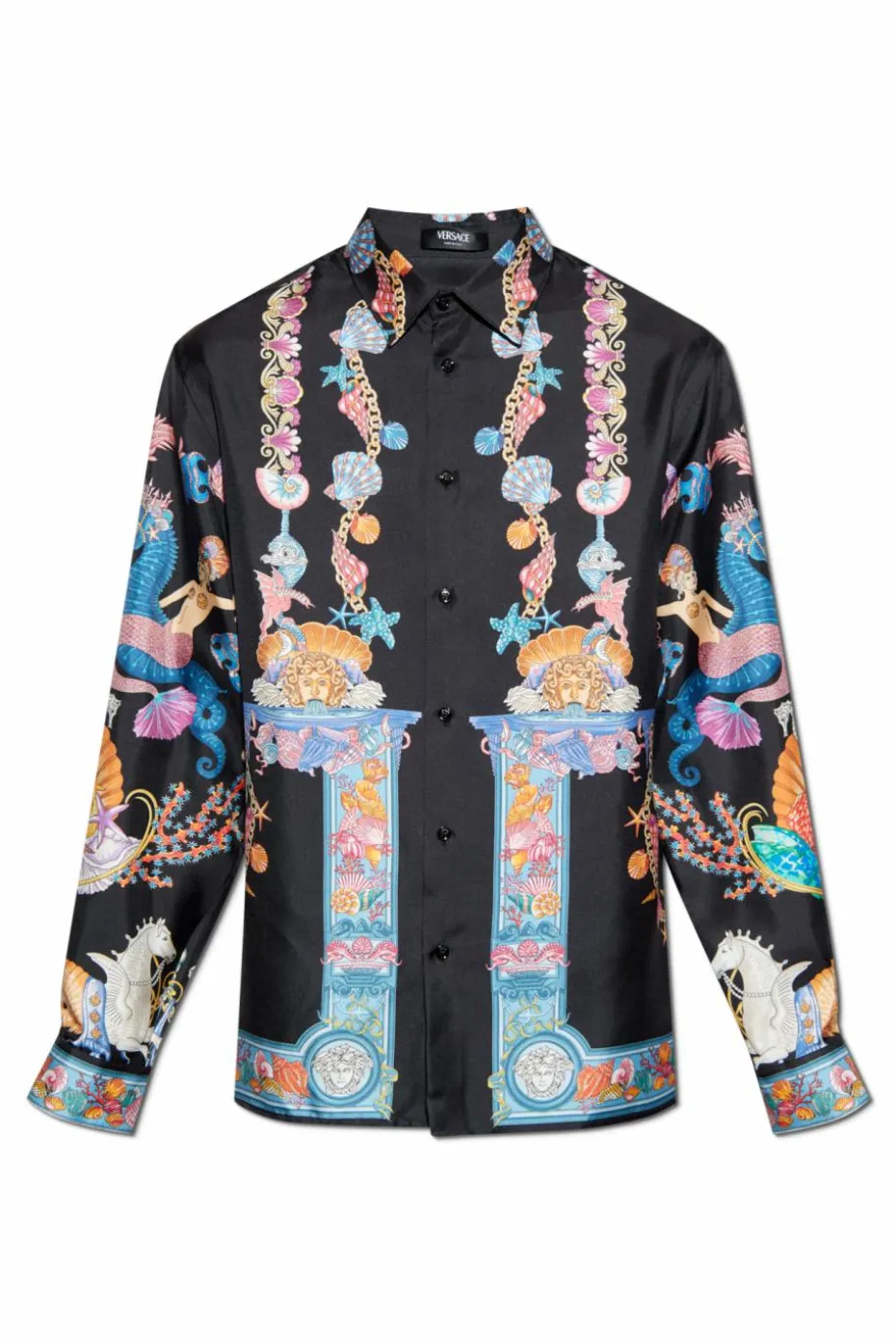 Versace MULTICOLOUR Silk shirt