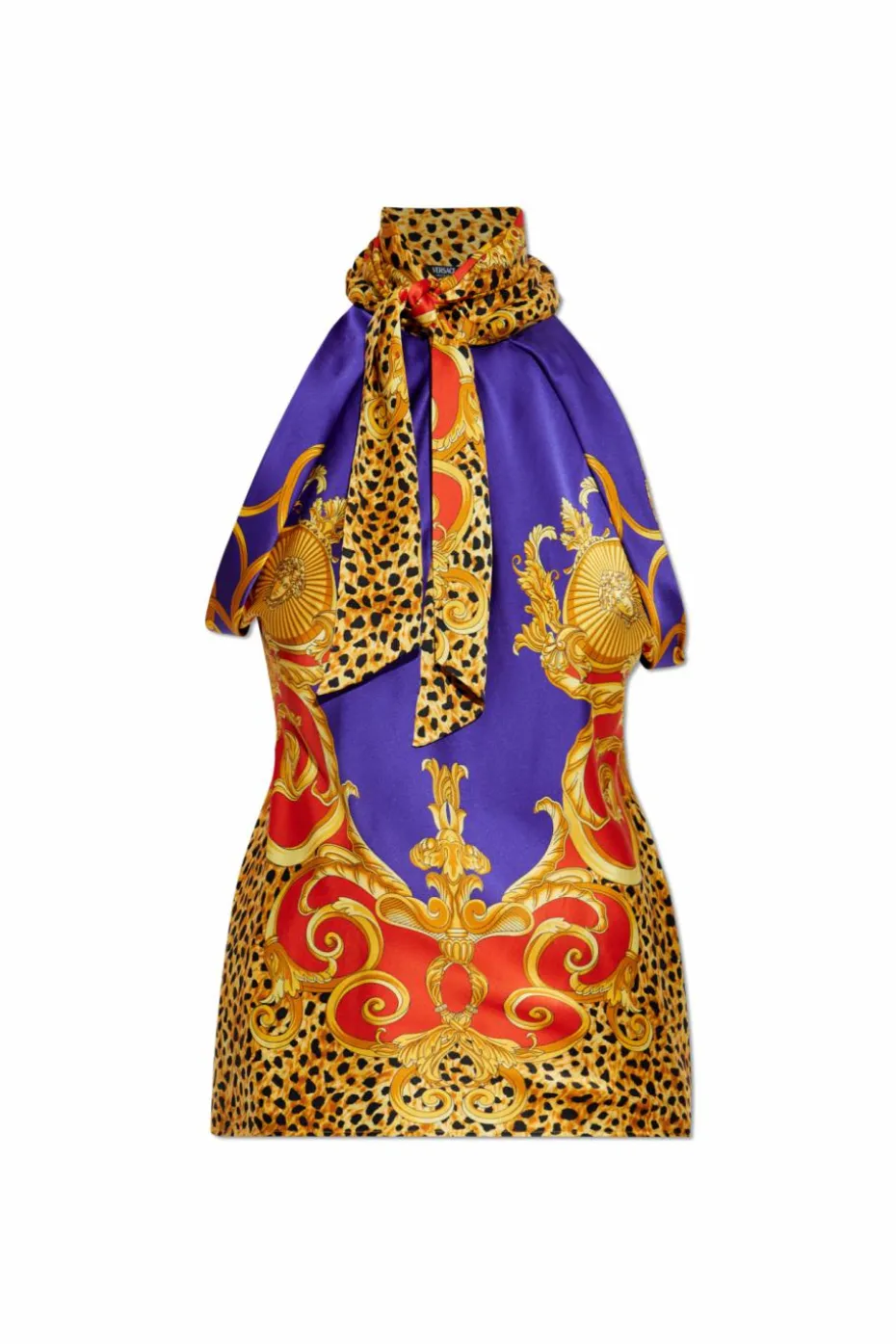 Versace MULTICOLOUR Silk top